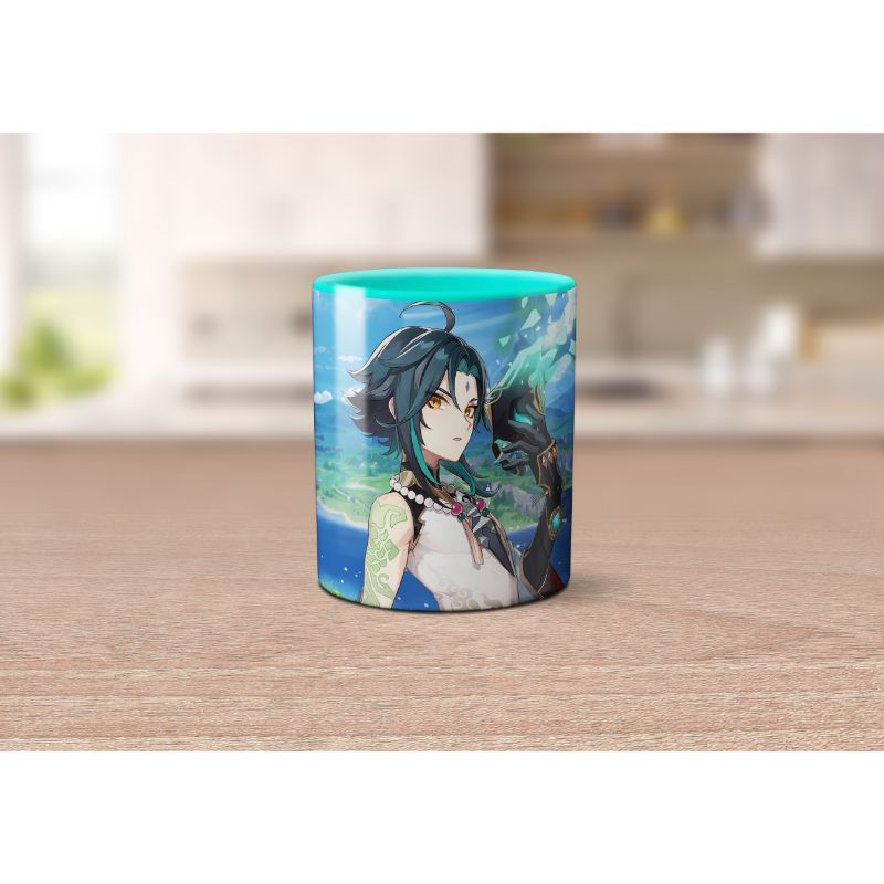 Caneca do Xiao do Genshin Impact