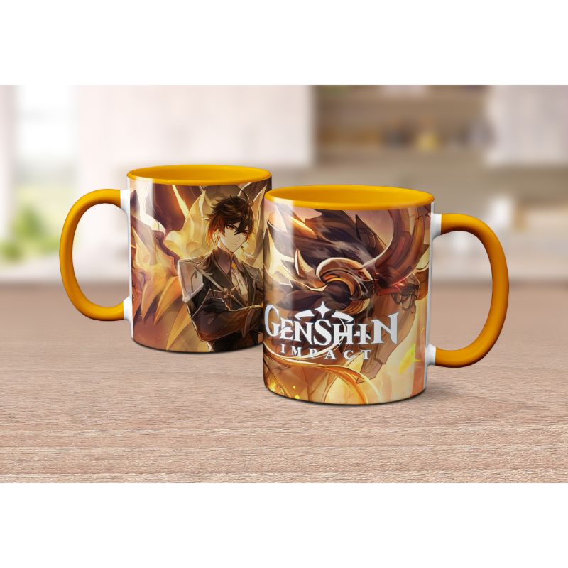 Taza de Zhongli de Genshin Impact